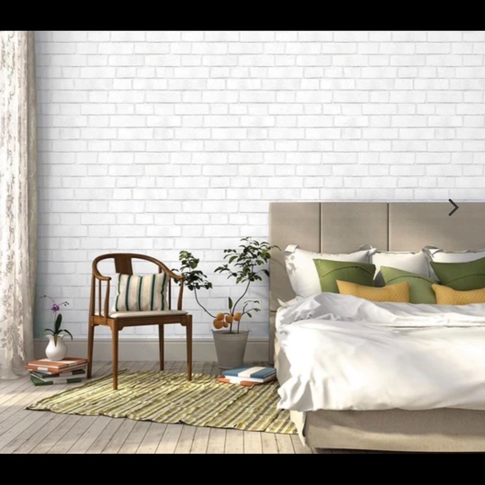 Peel & Stick Brick like wallpaper, new in original box
